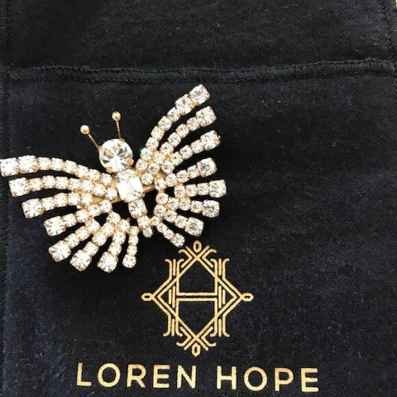 Loren Hope Cassandra Butterfly Barrette - Picture 2 of 5